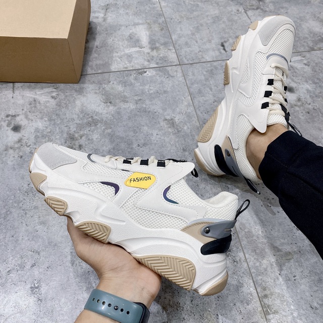 [FreeShip - Bản Mới Nhất] Giày thể thao nam, giày sneakers nam độn đế Fashion ZL05